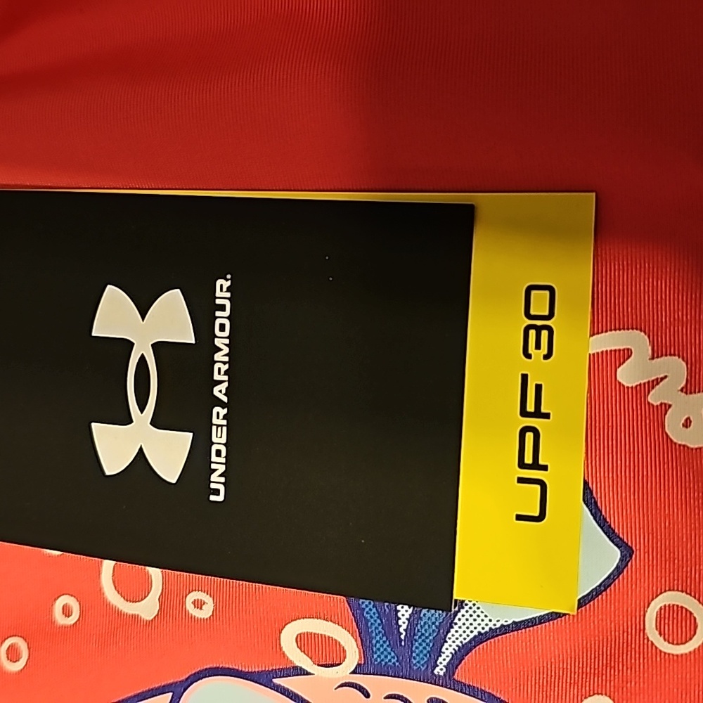 UNDER  ARMOUR NWT GIRLS  2 PIECE  SWIMSUIT  SIZE  6X - Picture 4 of 7